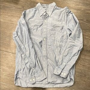 Muji Blue Casual Button Down Shirt
